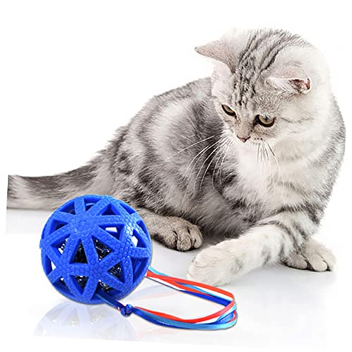 Unomor Spielzeug für Haustiere cat Activity Katzen Spielzeug Katzen-Sound-Papierball-Spielzeug Spielzeug zum Beißen von Katzen Spielzeuge Ballspielzeug für Katzen Katzenspielzeug groß von Unomor