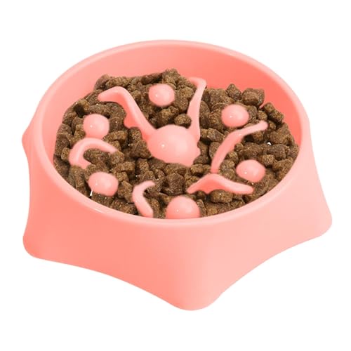 Anti Choking Slow Feeder Puzzle Dog Bowls, Non-Slip Dog Food Puzzle Feeder for All Breeds, Interactive Dog Lick Treat Bowl for Better Digestion, Safe and Fun Dog Feeding Solution von Uonguon