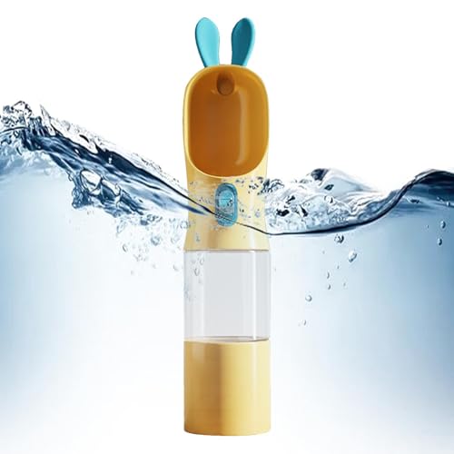 Cat Water Bottle Travel, Pet Travel Water Dispenser, Cat Travel Water Bottle Pet Hydration Dispenser Travel Water Bottle for Pets Pet Water Dispenser Portable Dog Water Dispenser Pet Travel von Uonguon