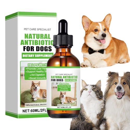 Pet Supplements Dogs, Pet Health Dietary Liquid, Dog Health Supplement Dog Canine Nutrition Booster Dog Joint Supplement Dog Immune Booster Dog Skin Supplement Dog Coat Supplement von Uonguon