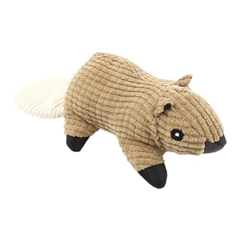 Plush Squirrel Dog Toy | Interactive Stuffed Animal with Squeaker | Fun and Engaging Dog Toy for Indoor Playtime | Keeps Puppies Busy and Stimulated for Hours of Entertainment von Uonguon