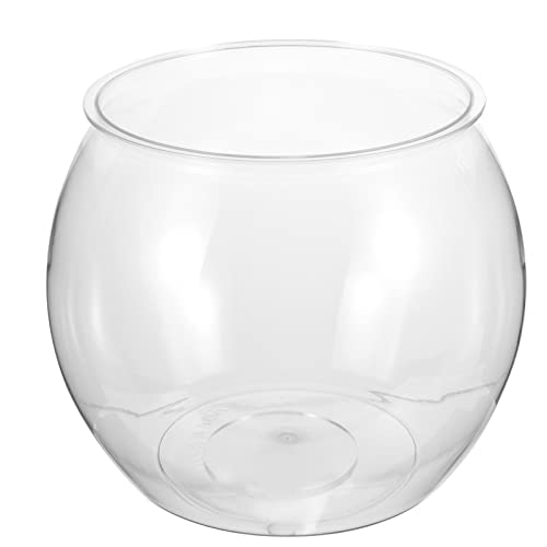 Uonlytech Saftiger Pflanzer Fischglas Aquarium Fischschale Fischtank Kugelaquarium Glasvase Blumenvase Terrarium Glasschale für Zuhause Wohnzimmer Schlafzimmer Büro Schreibtisch Dekoration von Uonlytech