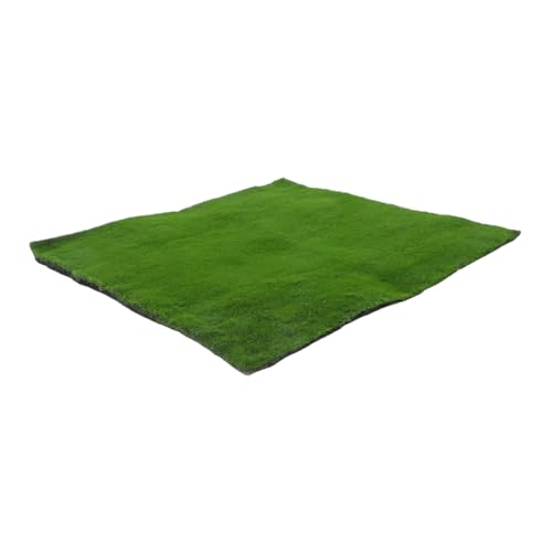 Uonlytech Simulation Moos Rasen Fake-grasmatten-Teppich Strohmattenteppich Künstliches Moos Grünes Grasmoos Bodenmatte Teppich Bionischer Teppich Outdoor-Teppich Teppiche Green Plastik von Uonlytech