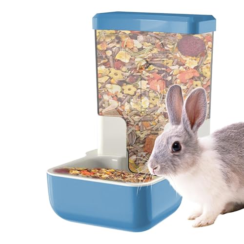Uoqpty Automatischer Kaninchenfutterspender - Automatischer Chinchilla Futternapf,Großer Futternapf Mit Stabiler Aufbewahrung Für Streifenhörnchen Chinchillas Igel Frettchen Uoqpty Automatischer Kaninchenfutterspender - Automatischer Chinchilla Futternapf,Großer Futternapf Mit Stabiler Aufbewahrung Für Streifenhörnchen Chinchillas Igel Frettchen von Uoqpty