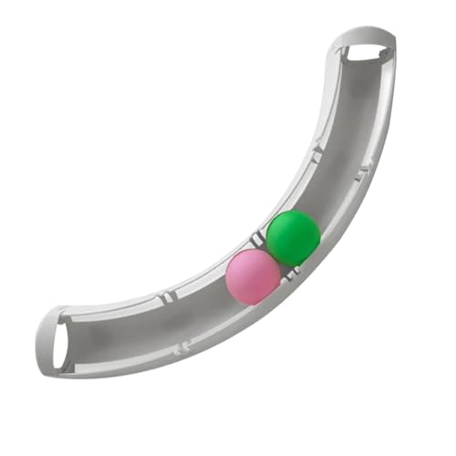 Uoqpty Cat Toy Ball Track, Cat Track Toy - Interaktiver Katzenballkreisspielzeug,Mentale körperliche Bewegung, Trainingsinstrument für alle Rassengrößen, Haustierversorgungen für Kätzchen von Uoqpty