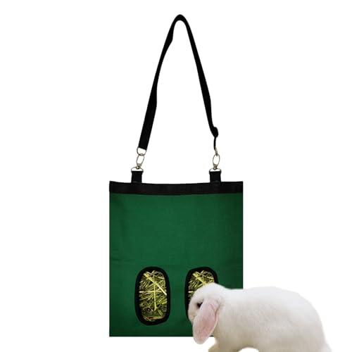 Uoqpty Heuraucktasche Für Kaninchen - 2-Loch Hamster Grasbehälter | 600D Oxford-Stoff Heu Organizer Für Fütterungskäfig Hamster Und Nagetiere Uoqpty Heuraucktasche Für Kaninchen - 2-Loch Hamster Grasbehälter | 600D Oxford-Stoff Heu Organizer Für Fütterungskäfig Hamster Und Nagetiere von Uoqpty