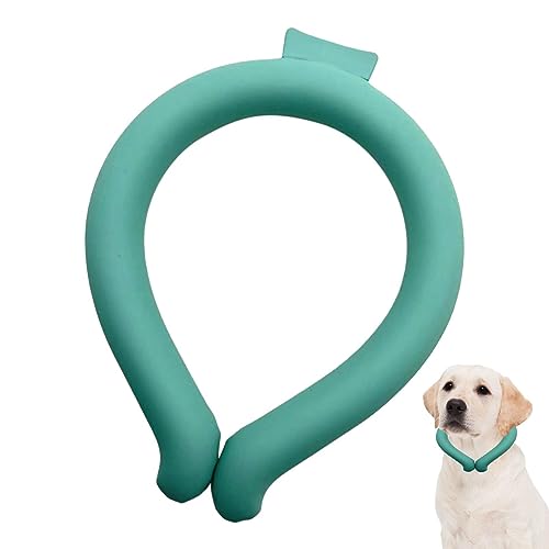 Uozonit Eisring für Hunde | Tragbares Kühlhalsband für Hunde, wiederverwendbar, Halsmanschette für Hunde mit Eisbeutel, Kühlkragen für Hunde Uozonit Eisring für Hunde | Tragbares Kühlhalsband für Hunde, wiederverwendbar, Halsmanschette für Hunde mit Eisbeutel, Kühlkragen für Hunde von Uozonit