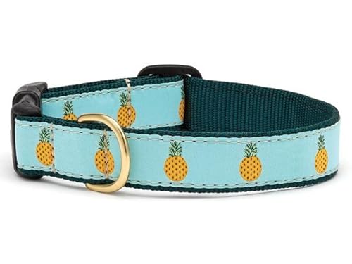 Bis Country Ananas breit Hundehalsband, L von Up Country