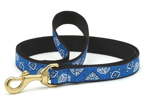 Blue Bandanna Lead 5' Wide von Up Country