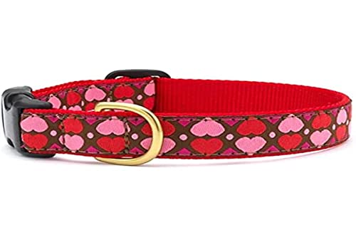 Up Country AHT-C-S All Hearts Hundehalsband, Schmal 5/8 inch, S von Up Country