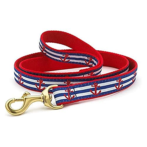 Up Country ANC-L-W Anchors Aweigh Hundeleine, Breit 1" von Up Country