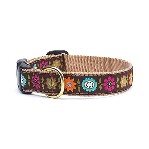 Up Country BEF-C-XL Bella Floral Hundehalsband, Breit 1 inchXL von Up Country