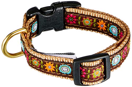 Up Country BEF-C-XS Bella Floral Hundehalsband, Schmal 5/8 inch, XS von Up Country