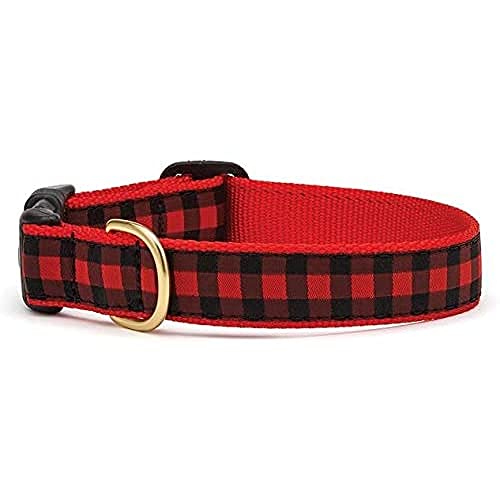 Up Country BUF-C-L Buffalo Check Collar L Breit (1") Hundehalsband, 300 g von Up Country