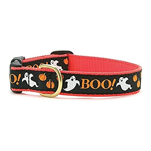 Up Country Boo-C-S Boo! Collar Schmal (5/8 Zoll) Hundehalsband, S von Up Country