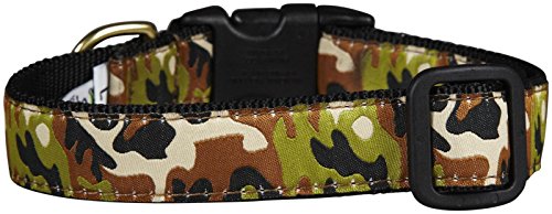 Up Country CAM-C-M Camo Hundehalsband, Breit 1 inch, M von Up Country