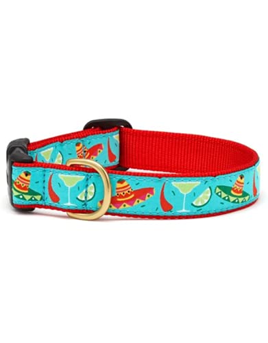 Up Country Cinco De Mayo Hundehalsband, klein, 22,9 bis 38,1 cm, schmal, 1,6 cm von Up Country