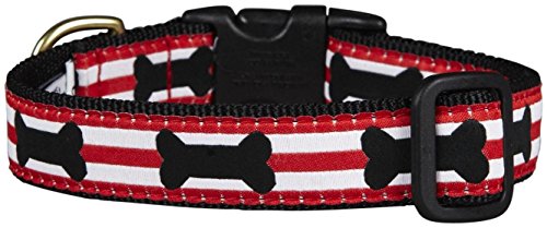 Up Country GBN-C-XS Got Bones? Hundehalsband, Schmal 5/8", XS von Up Country