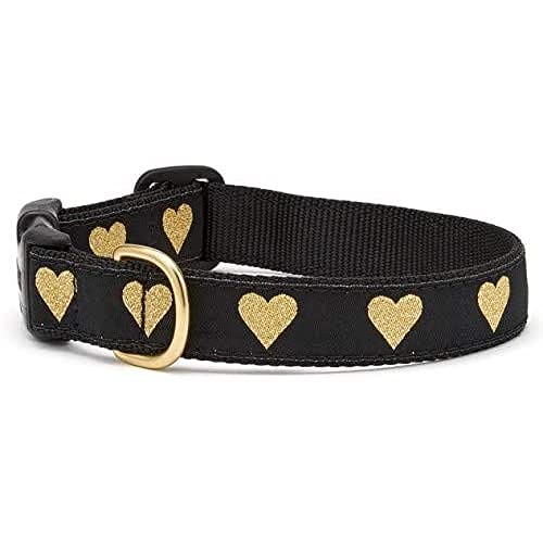 Up Country Hog-C-S Heart of Gold Hundehalsband S Schmal (5/8") von Up Country