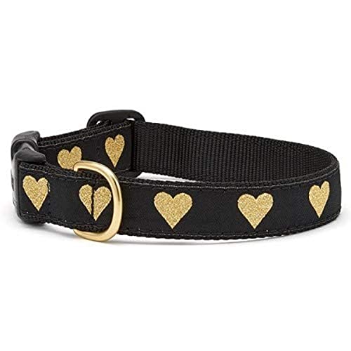 Up Country Hog-C-Xs Heart of Gold Hundehalsband Xs Schmal (5/8") von Up Country