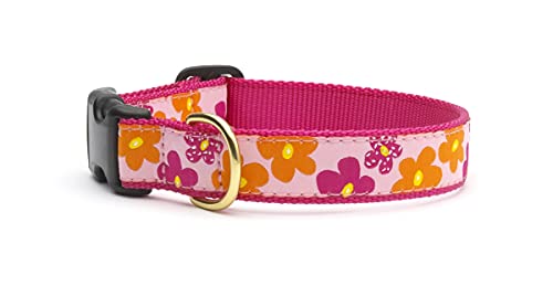 Up Country Hundehalsband mit Blumenmotiv, mittelgroß von Up Country