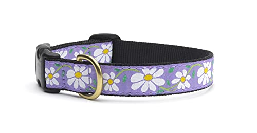 Up Country Hunde Halsband mit Gänseblümchen-Motiv, Größe M von Up Country