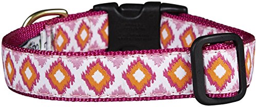 Up Country PIN-C-M Pink Crush Hundehalsband, Breit 1", M von Up Country