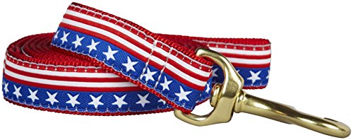 Up Country SST-L-W Stars and Stripes Hundeleine, Breit 1 inch von Up Country