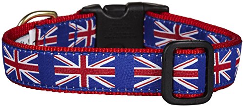 Up Country UNJ-C-M Union Jack Hundehalsband, Breit 1 inch, M Up Country UNJ-C-M Union Jack Hundehalsband, Breit 1 inch, M von Up Country