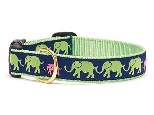 Up Country bis Land Leader der Pach Hundehalsband, M (Narrow), Blau von Up Country