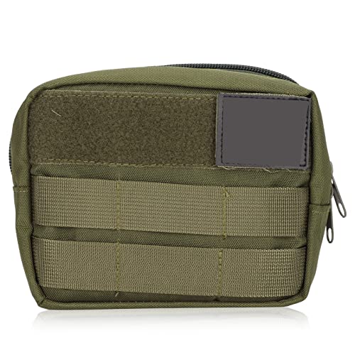 Hunde-Leckerli-Beutel, Hunderucksack aus wasserfestem Nylon, Hunde-Reisetasche für Training, Wandern, Camping, lange Spaziergänge, vielseitiger Hundegeschirr-Rucksack (Zipper bag-military green) von Uplory