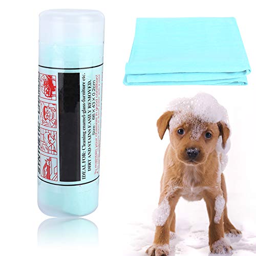 Uplory Hundehandtuch, Hundehandtücher zum Trocknen von Hunden, schnelle Wasseraufnahme, klein und leicht, Hunde-Trocknungstuch für Katzen, Hunde und andere Haustiere (Green) von Uplory