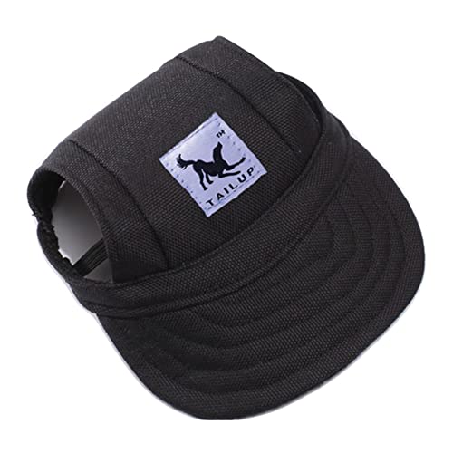 Baseballmütze für Haustiere,Hunde Baseball Cap Sonnenschutz Hut Sommer Reise Hut Outdoor Sport Hut Hundecap Sonnenschutzkappen mit Ohrlöcher Verstellbarem Kinnriemen für Haustiere, Hund, Katze von Uposao