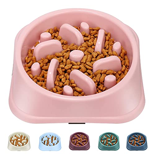 UPSKY Slow Feeder Kleine Hundenäpfe Anti-Rutsch Puzzle Schüssel Feeder Interactive Bloat Stop Hundenapf Anti-Würgen Hundenapf (5,4-31,8 kg) von Upsky