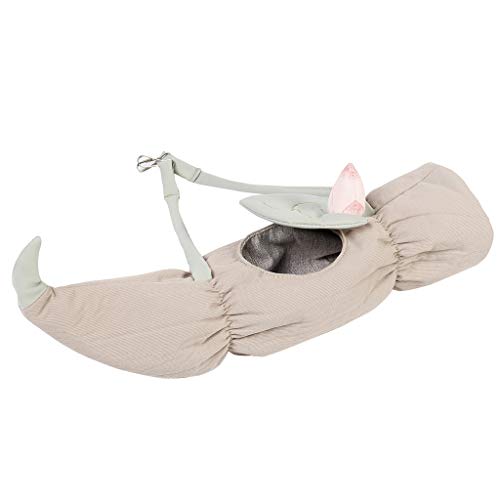 Hamster-Tragetasche für kleine Haustiere, Outdoor-Reisetasche mit atmungsaktivem Schultergurt, tragbar, für Chinchilla-Mäuse von Uqezagpa