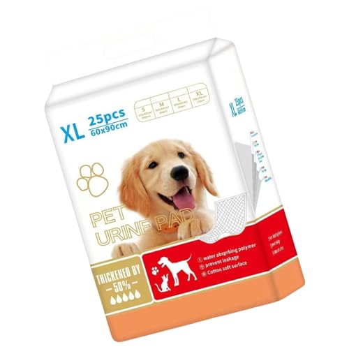 Uqezagpa Hunde PIPI Pad Haustier Windelmatten Hunde Trainingspad Hundebetten Matratze Urin Absorptionsmatte Für Verschiedene Rassen von Uqezagpa