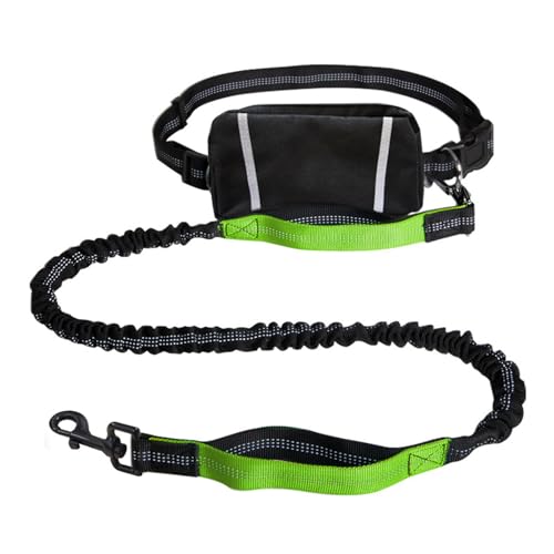 Uqezagpa Multifunktionale Gürteltasche mit langem Leine, Set zum Laufen, Joggen, reflektierende Sport-Taille von Uqezagpa