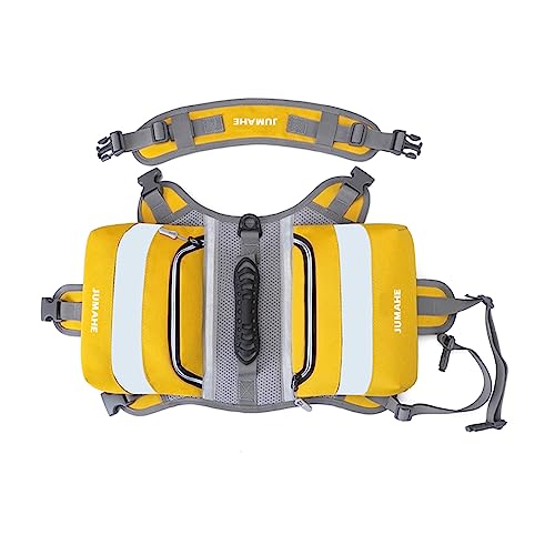 Uqezagpa Rucksack für Hunde, für Outdoor-Training, Spaziergänge, Camping, Wandern, unverzichtbar, multifunktional von Uqezagpa