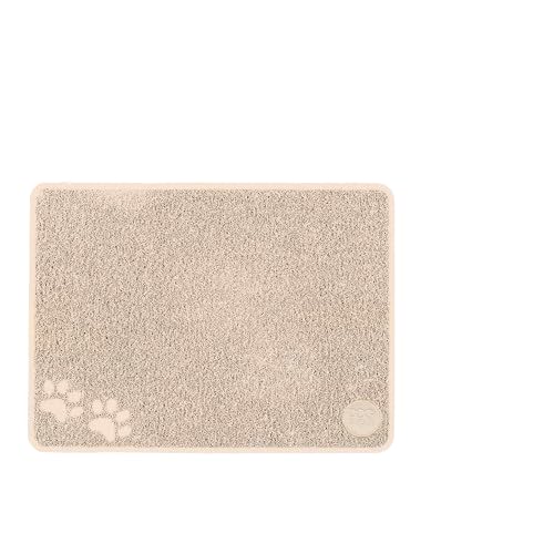 Urban Living „Dog & KATS“ PVC-STAUBSCHUTZMATTE BEIGE 60X45CM von Urban Living