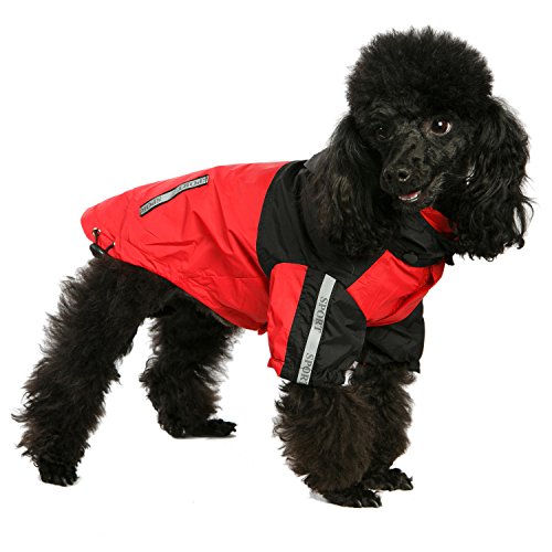 UrbanPup Windjacke, Rot/Schwarz von UrbanPup