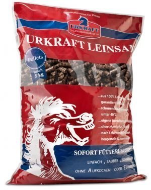 Urkraft Leinsamen Pellets 5 kg von Urkraft