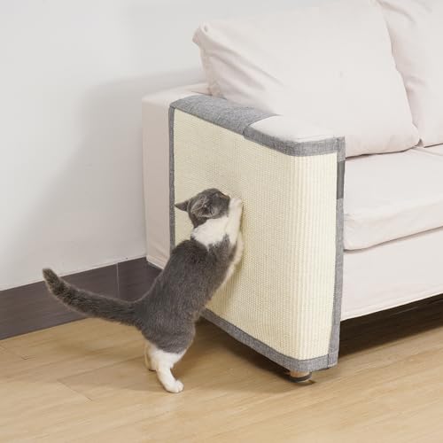 Uross natürlicher Sisal-Katze-Couch-Schutz-Katze-Kratzer-Möbel-Schutz- Couch-Schutz von den Katzenkrallen, Anti-Couch-Eck-Sofa-Schutz-Möbel-Kratz-Guards für Katzen - Recht von Uross