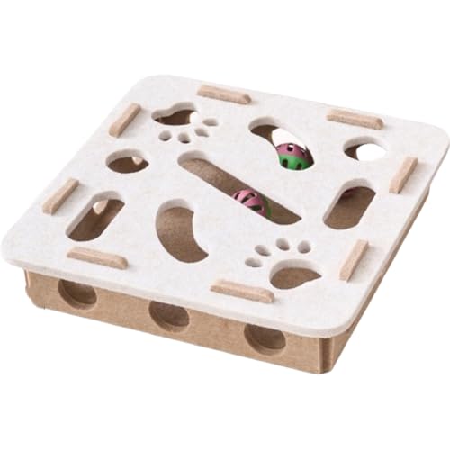 Uxsjakjsd Katzen -Puzzle -Spielzeug mit Ball Filzpuzzle Katze Katze Übung Spielzeug für Innensportunterhaltung Katzenspielzeug für Innenkatzen Uxsjakjsd Katzen -Puzzle -Spielzeug mit Ball Filzpuzzle Katze Katze Übung Spielzeug für Innensportunterhaltung Katzenspielzeug für Innenkatzen von Uxsjakjsd