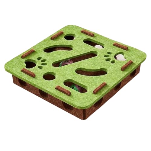 Uxsjakjsd Katzen -Puzzlespielzeug mit Ball Filzpuzzle Katze Katze Übung Spielzeug für Innensportunterhaltung Katzenspielzeug für Innenkatzen Grün Grün Uxsjakjsd Katzen -Puzzlespielzeug mit Ball Filzpuzzle Katze Katze Übung Spielzeug für Innensportunterhaltung Katzenspielzeug für Innenkatzen Grün Grün von Uxsjakjsd