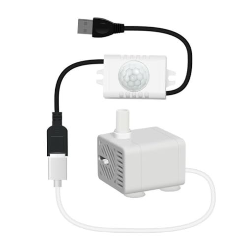 Uxsjakjsd Trinkwassersensor USB 5V Smart Dispenser Flussfilter für Haustierhund Einstellbar Uxsjakjsd Trinkwassersensor USB 5V Smart Dispenser Flussfilter für Haustierhund Einstellbar von Uxsjakjsd