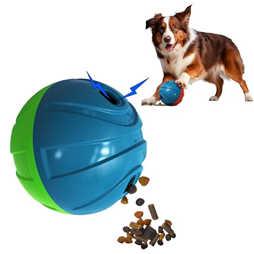 V-EST Hundespielzeug-Leckerli-Spender – Großer Puzzle-Futterspender für aggressive Kauer – Hundeanreicherung & Gehirnstimulationsball – intelligentes Leckerli-Dosierspielzeug von V-EST