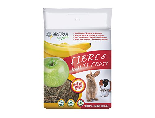 VADIGRAN Fibre/Multi Frucht mit Apfel/Banane für Kleintiere, 500 g von VADIGRAN