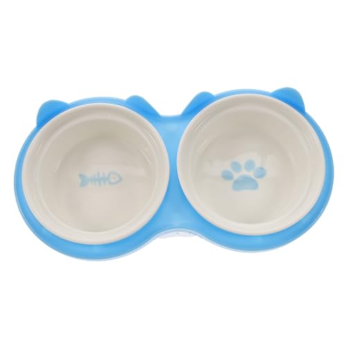 VANZACK 1 Satz Katzennapf aus Keramik Katzenfutter Wassernäpfe Fressnäpfe für Kätzchen pet Bowl Katze Futter Hundenäpfe Katzennäpfe Haustierfütterungszubehör Wassernapf für Katzen Fase von VANZACK