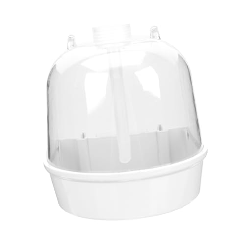VANZACK 1 Set-Box Badewanne Für Haustiere Draußen Wasser Zubehör Badebecken Für Papageien Vogeltränkebecken Vogelkäfig Vogelbad Papagei Badewanne Vogelbaden Weiß Plastik VANZACK 1 Set-Box Badewanne Für Haustiere Draußen Wasser Zubehör Badebecken Für Papageien Vogeltränkebecken Vogelkäfig Vogelbad Papagei Badewanne Vogelbaden Weiß Plastik von VANZACK