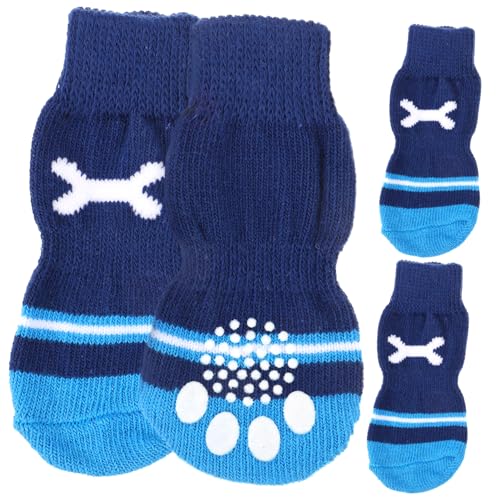 VANZACK 2 Paar Winter-baumwollsocken Für Hunde, Hundesocken Aus Baumwolle, Größe L von VANZACK